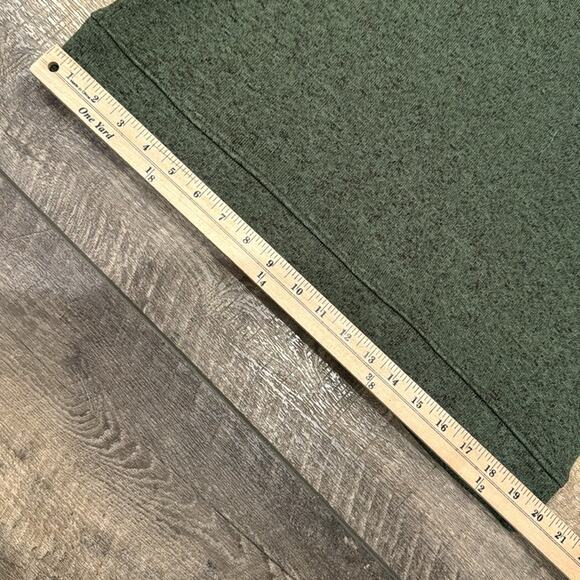 Eddie Bauer Men's Radiator Snap Button Fleece Pullover Green Heather Size M - Picture 4 of 8